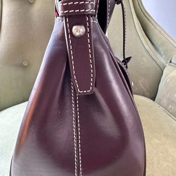 Dooney & Bourke Florentine Toscana Front Pocket Satchel - Espresso - Picture 7 of 14